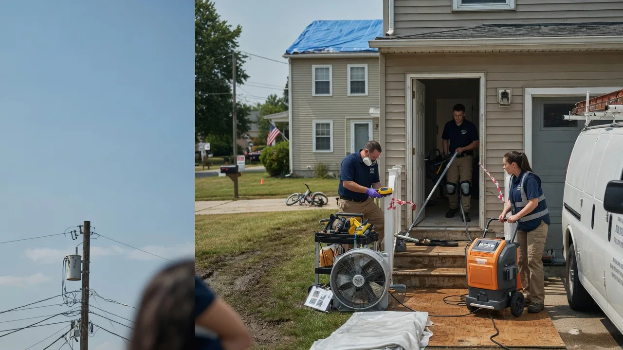 Water Damage Repair in Melbourne, IA near me